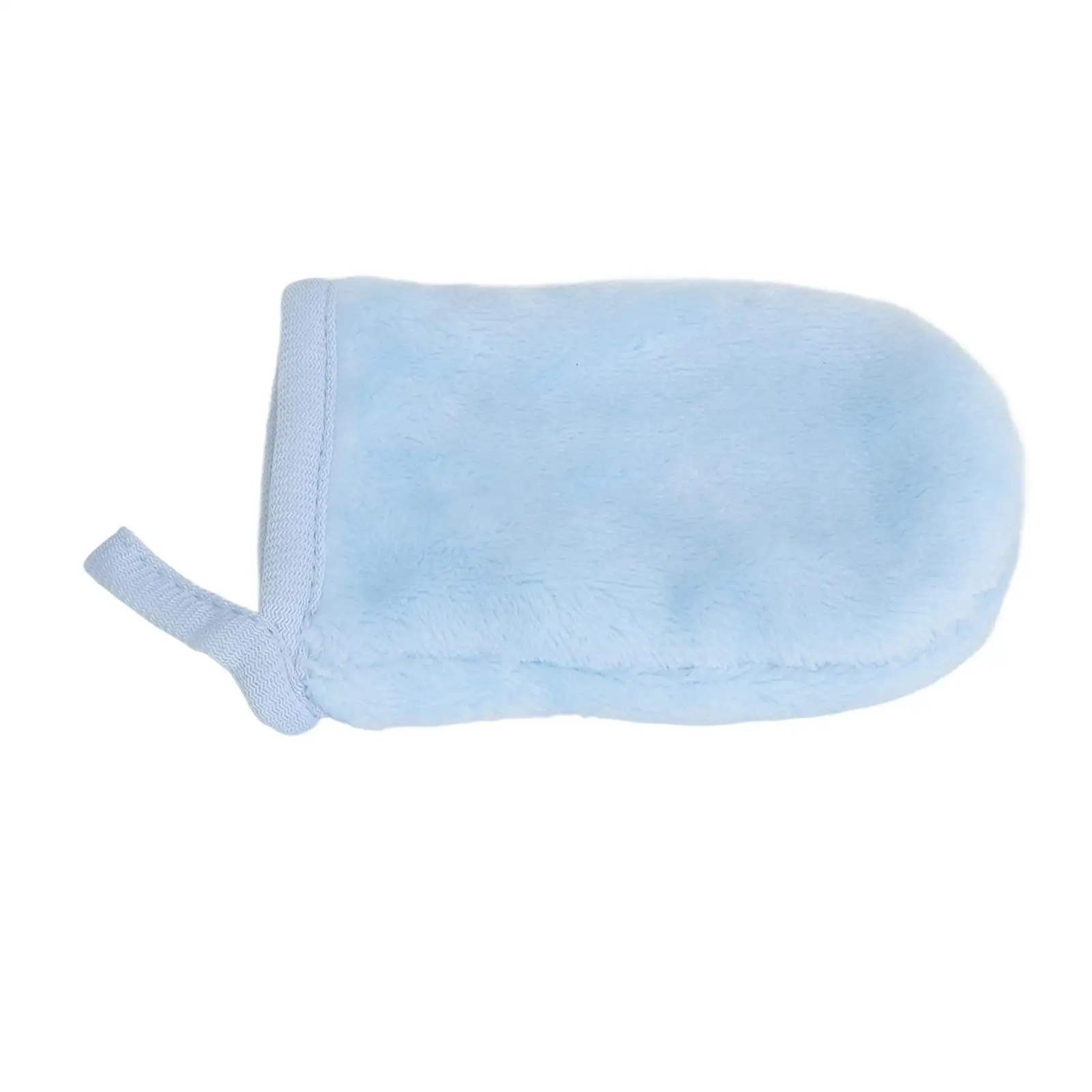 Reusable Makeup Remover Gloves 3 Piece Soft Microfiber Flannel Face Body Wash Mitts for Bath Spa