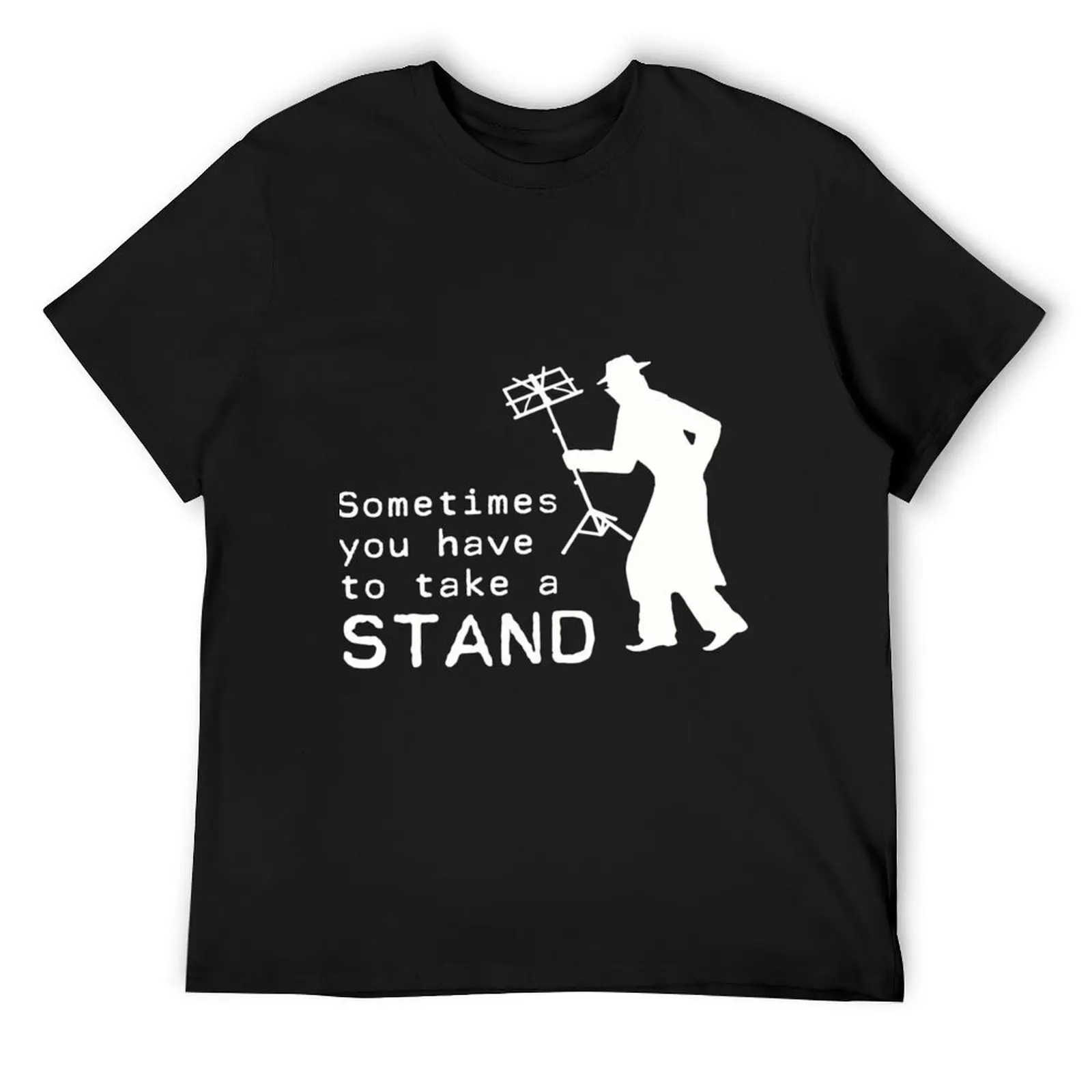 Take a Stand 1 T-Shirt sublime man clothes heavyweights t shirts men