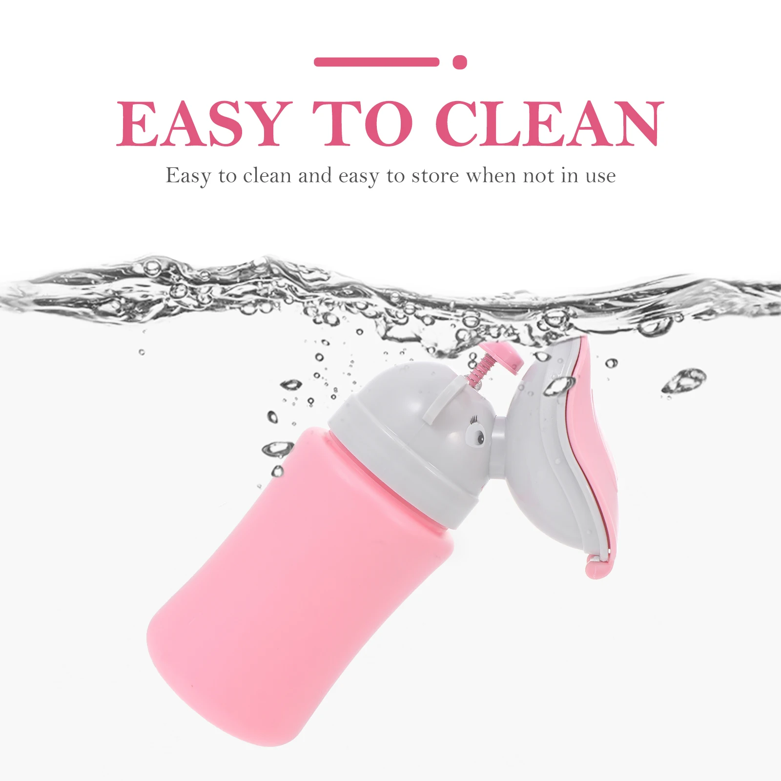 

1pc Portable Urinal Bottle Durable Lightweight Emergency Toilet Travel Potty for Toddler Storage Solution