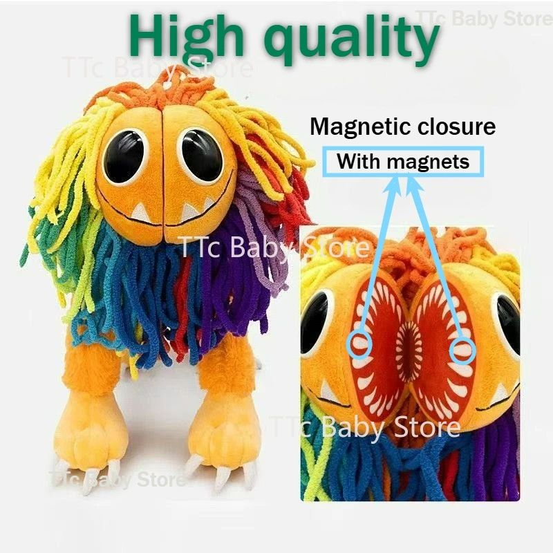 

2026 In Stock Nightmare Critters Yarnaby Plush Toy 25cm Colorful Lion Stuffed Doll Kids Children'S Soft Cuddly Companion