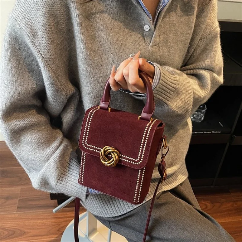 

Premium Women's Shoulder Bag Made Of Pentagon-Printed Leather Featuring Bratislava Casual Vintage Neat Lightweight Look​