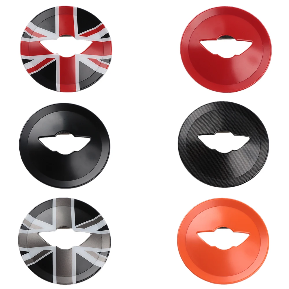 For Mini R55 R56 R57 R58 R59 R60 R61 Car Steering Wheel Center Panel Car Sticker Cover Car-Styling Trim Auto Accessories