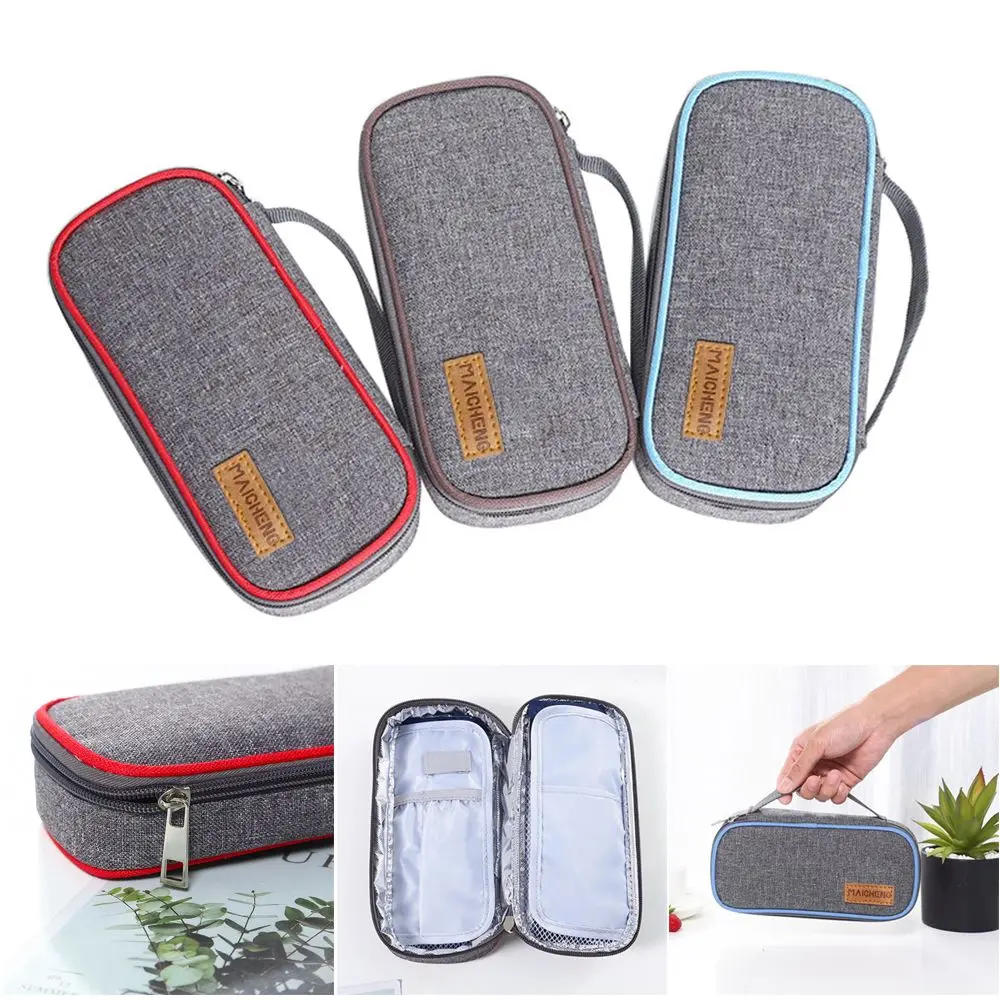 

Оксфорд с гелем, термоизолированный дорожный чехол, медицинский холодильник, защита для таблеток, охлаждающая сумка для инсулина