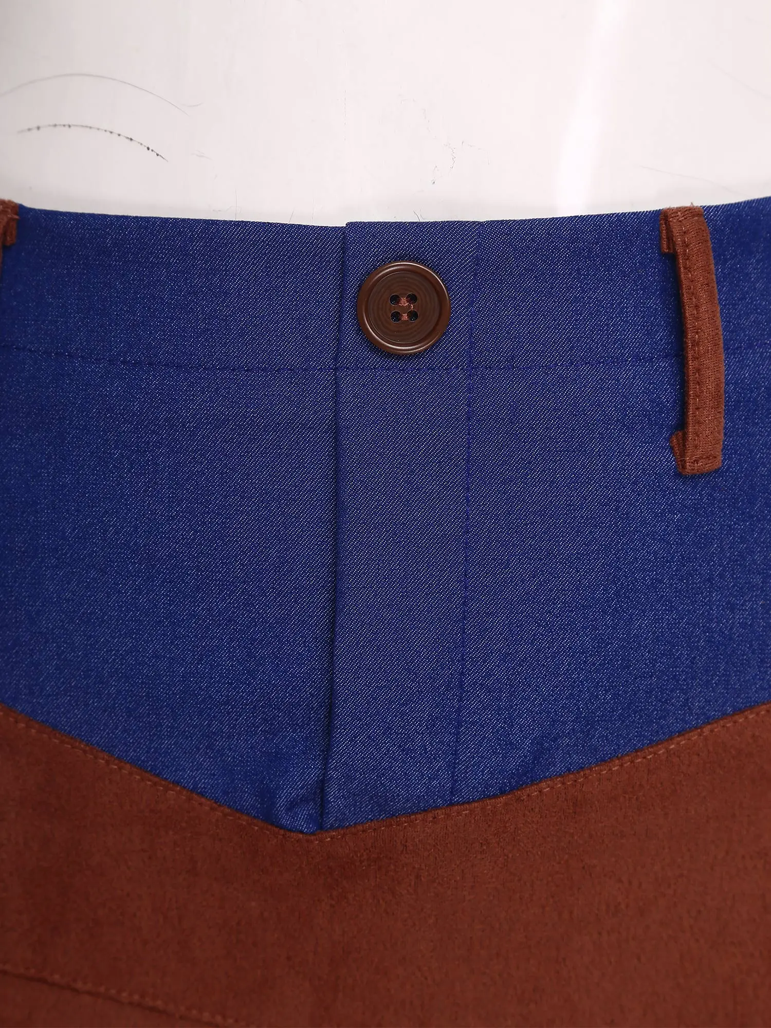 Frauen Cowgirl Quaste Faux Wildleder Midi Röcke Patchwork Fransen Seitensplit Langer Rock für Jazz Musik Festival Raves Party Kleidung