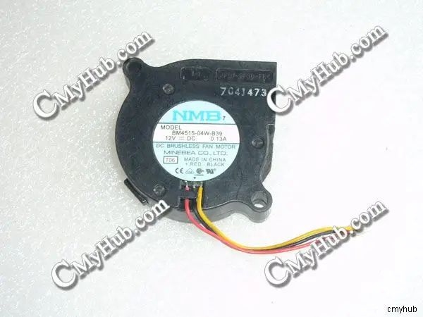 Охлаждающий вентилятор для NMB BM4515-04W-B39 T06 SERVER BLOWER 45X45X15 мм Охлаждающий вентилятор