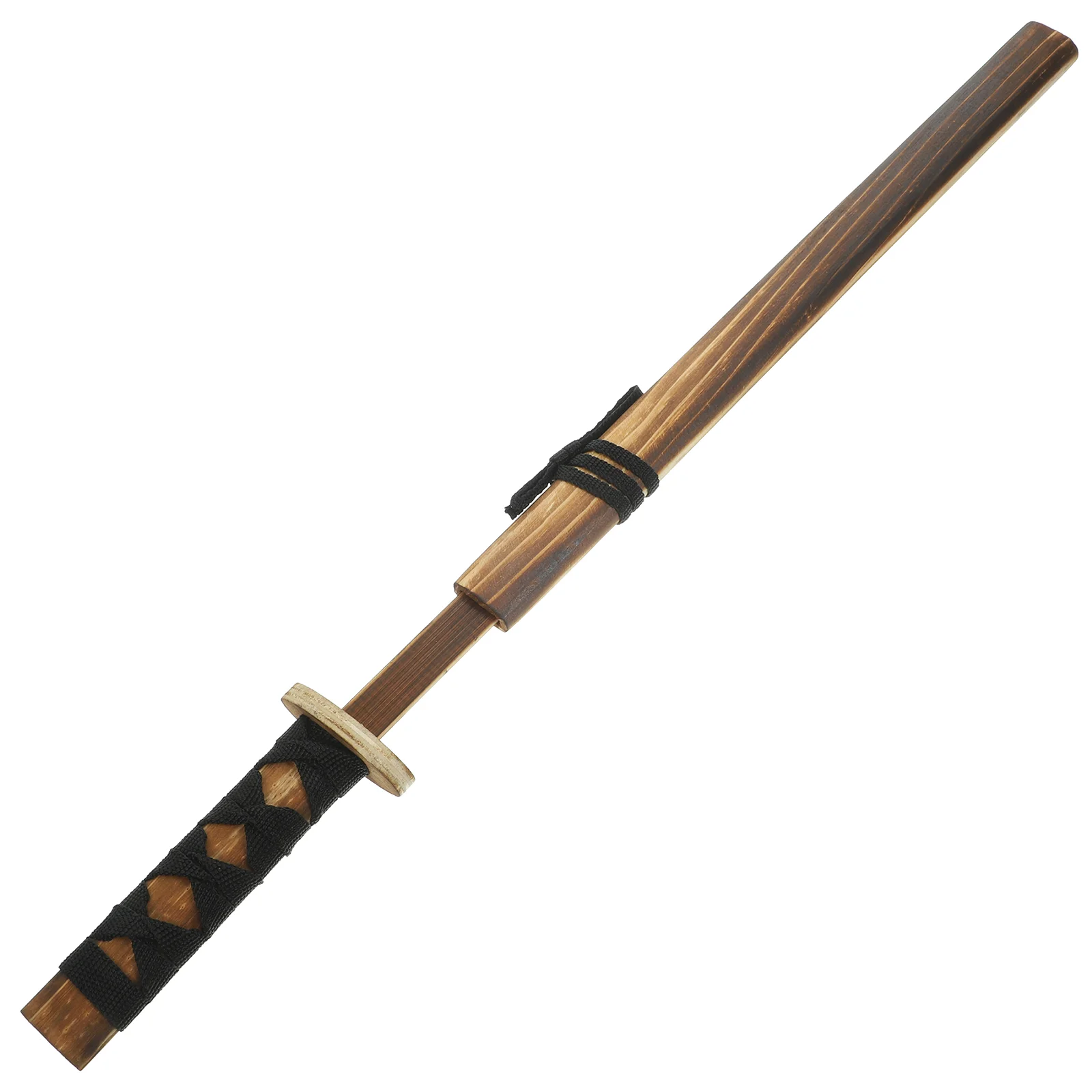 Espada japonesa de madeira simulada, adereço para cosplay para crianças, espada japonesa, brinquedos para prática de espada