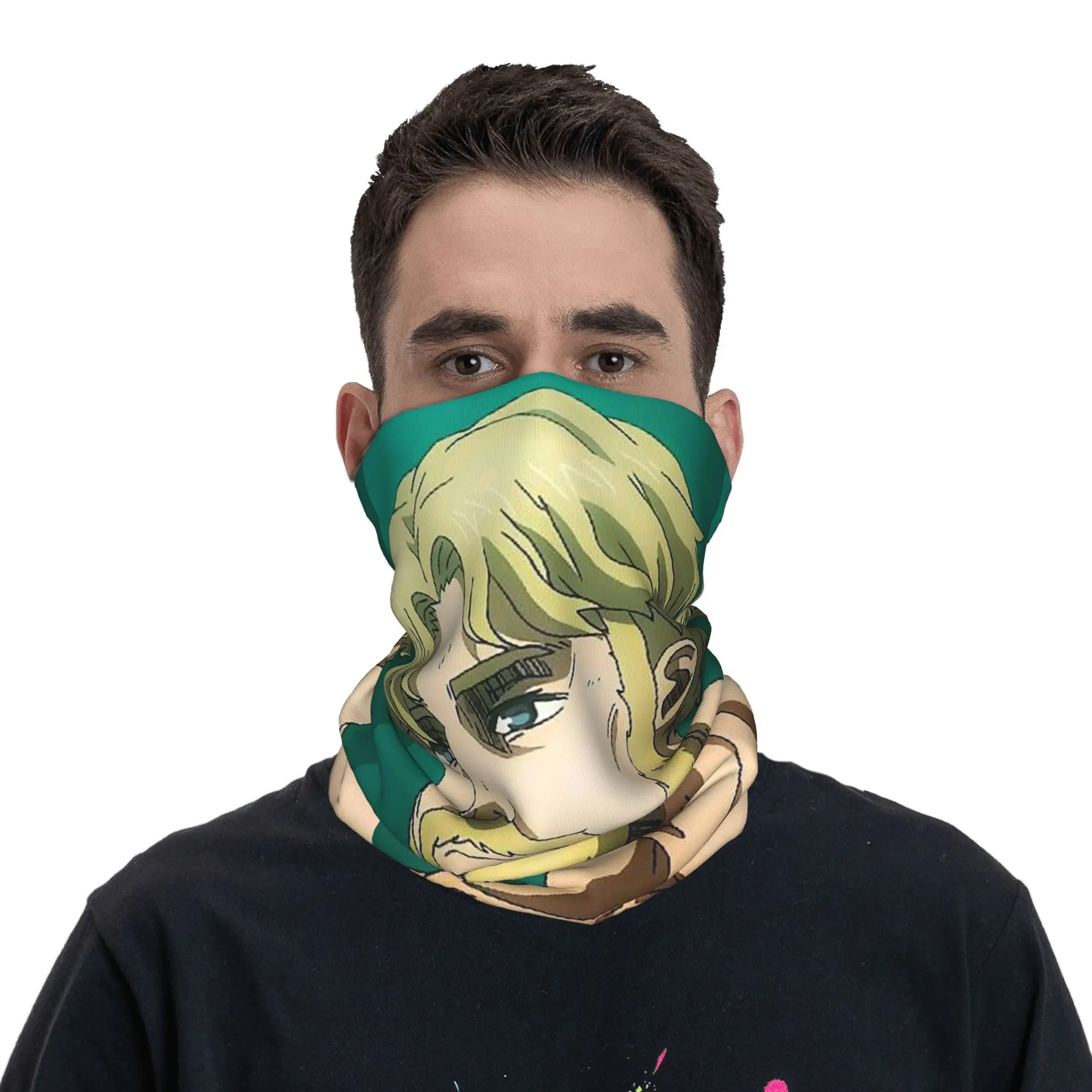 

Атака Титанов Zeke Yeager бандана на шею шарф с принтом теплая Балаклава для спорта на открытом воздухе унисекс для взрослых зима