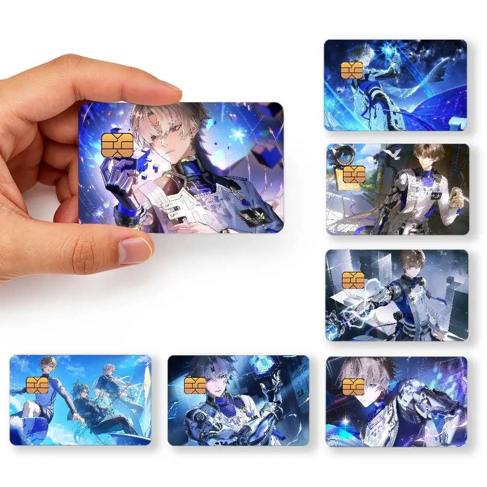 game Xiangli Yao Wuthering Waves cool Credit Card Skin Sticker Cover Decal Wrap Debit Card Stickers Durable Removable
