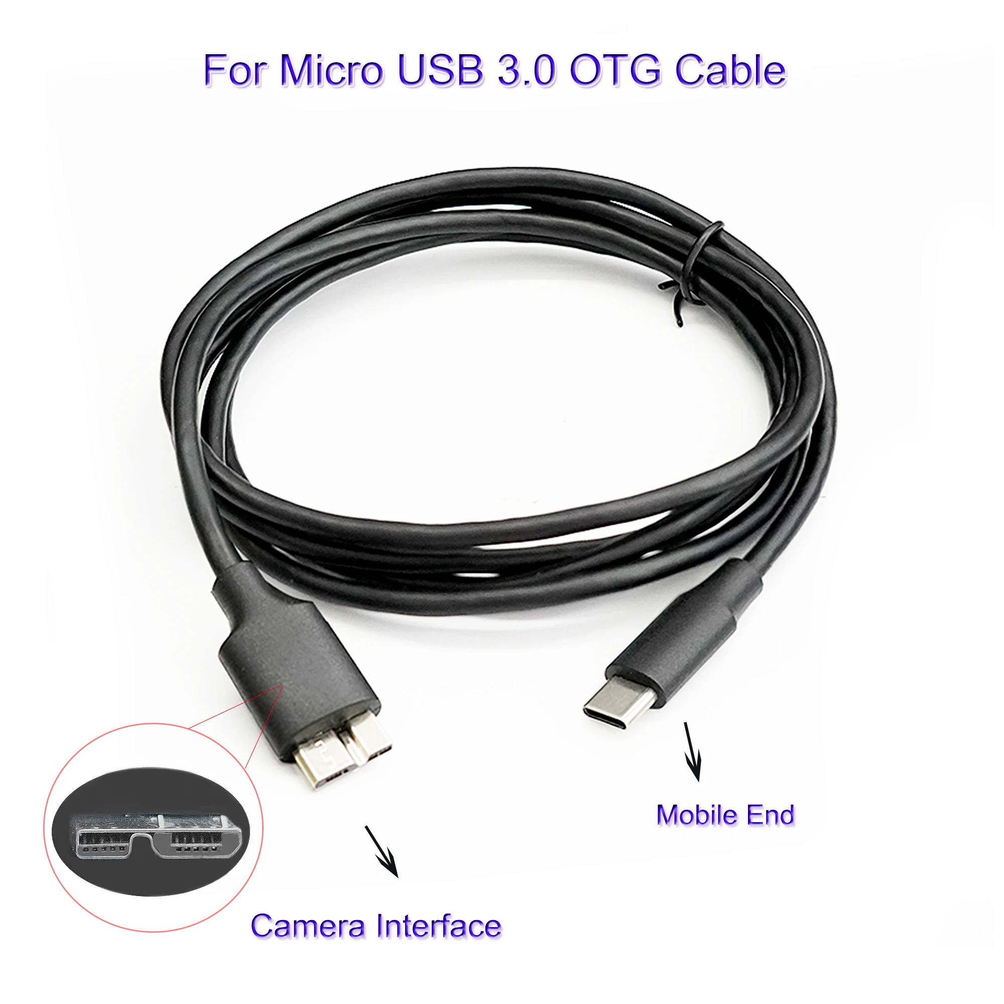 Kabel OTG UC-E14 UC-E22 kabel transmisyjny USB3.0, do aparatu NIKON D5 D500 D800 D810 D850, linia transmisji telefonu komórkowego/kamery