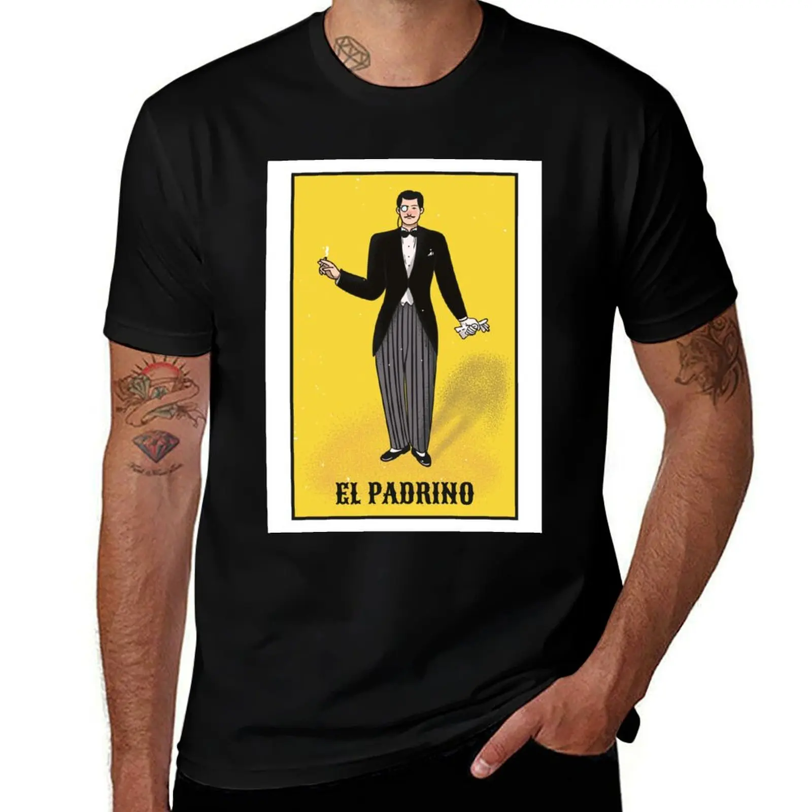 Mexican Bingo Regalo Para Padrino El Catrin T-Shirt Halloween Theme T-Shirt