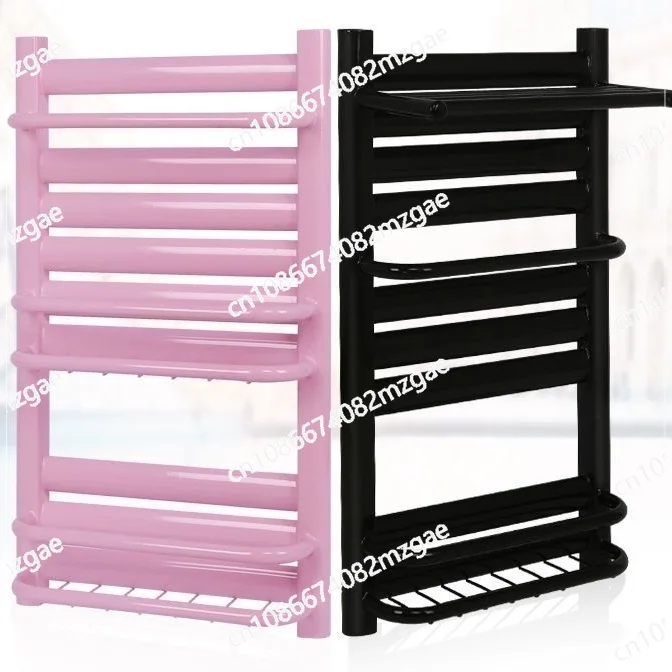 Radiador de cesta trasera pequeña de acero, barra de toalla para inodoro, radiador de plomería, calefacción Central para baño, otras flores de seda