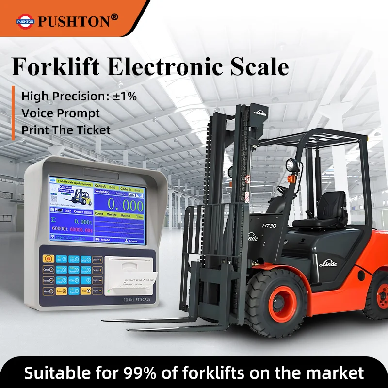 CE Certified Electronic Forklift Weighing Scale Suitable For Efficient Loading And Weighing Control In Logistics Companies