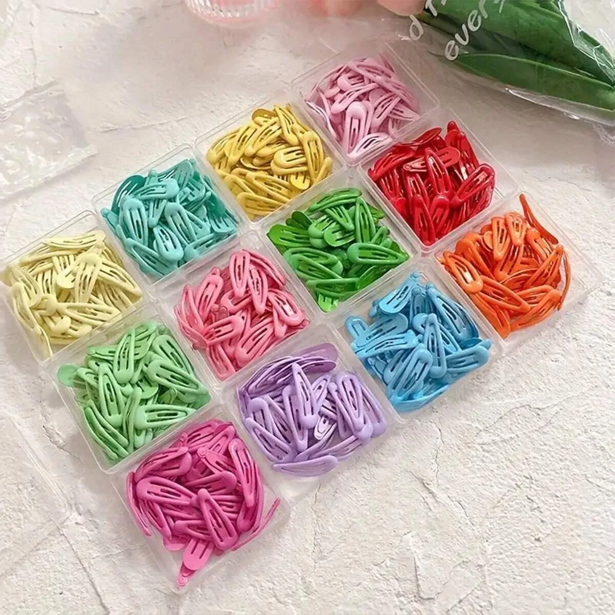 20pcs สีสุ่มผสมผมคลิปด้านข้าง Bangs Barrette แต่งหน้าล้างหน้าอุปกรณ์เสริมผู้หญิงจัดแต่งทรงผม Hai