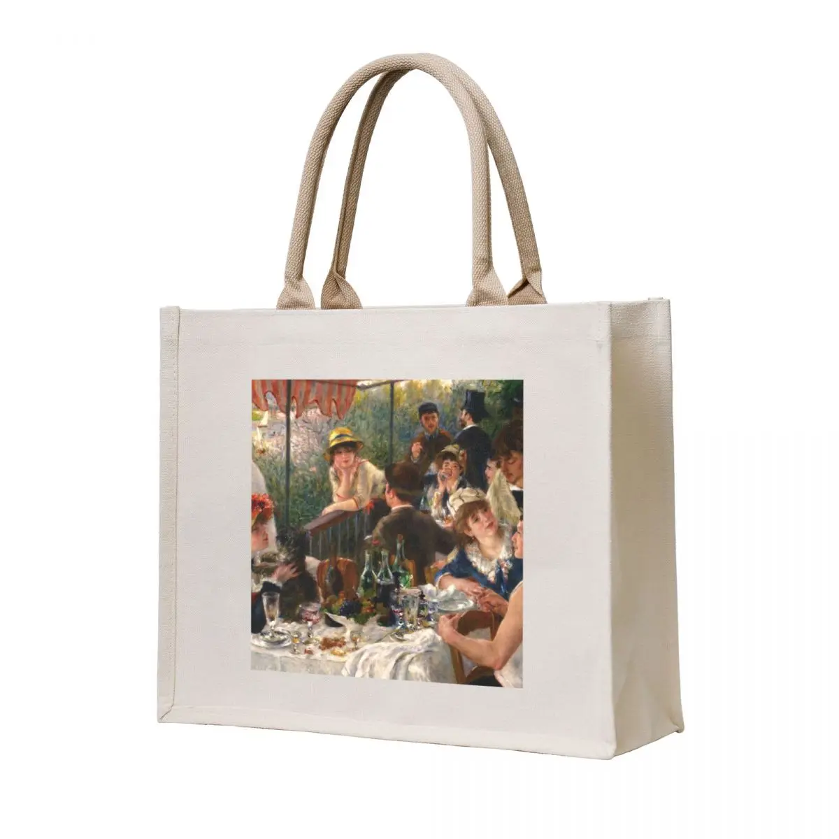

Pierre-Auguste Renoir Luncheon of the Boating Party Tote Bag Shopper bag Canvas bag handbag shopper bags