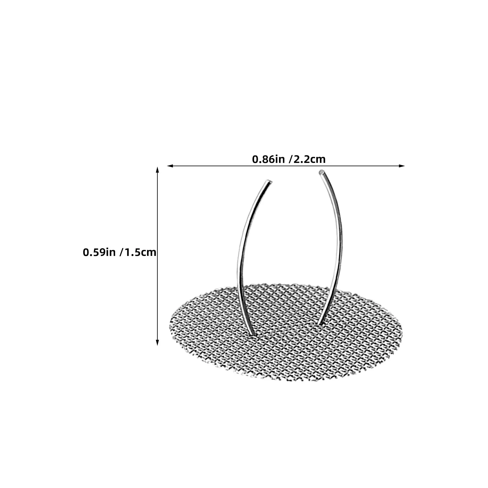 4Pcs Zisha Teapot Spout Strainer Fine Mesh Round Filter Detachable Stainless Steel Loose Tea Drain Insert Tea Infuser Filter