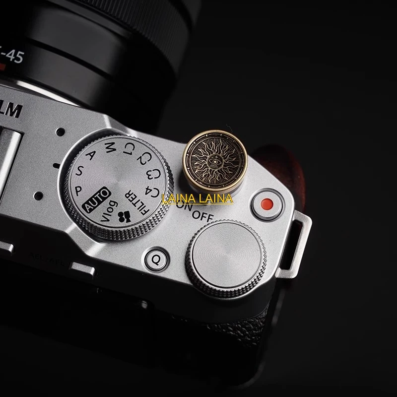

Изысканно выгравированный латунный винт для камер Canon, Nikon, Fujifilm X100V, Sony, Leica Q3, беззеркальных камер, аксессуары для фотоаппаратов.
