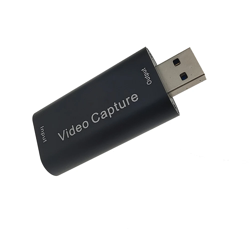 HDMI-Compatível Video Grabber Box para Jogo, Video Capture Card, Gravador de Câmera, Live Streaming, USB 3.0, 1080P, 60fps, 4K