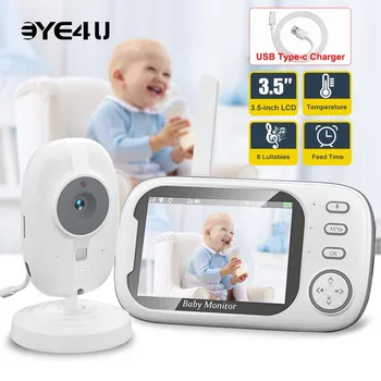 3.5'' Video Baby Monitor Night Vision Security Cam 1