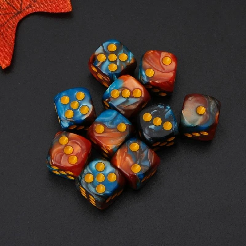 

10шт шестисторонний 12 -миллиметровый прозрачный портативный стол