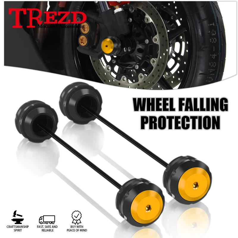 

2024 For TRACER Tracer 7GT 9GT 700 900 700GT 900GT Motorcycle Front Rear Wheel Fork Axle Crash Sliders Falling Protector tracer