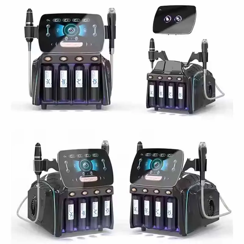 Nieuwste 2-in-1 multifunctionele vacuümroller Diep reinigingsapparaat Super Bubble Gezichtsreiniging Verstevigend gezicht Aqua Peeling Spa