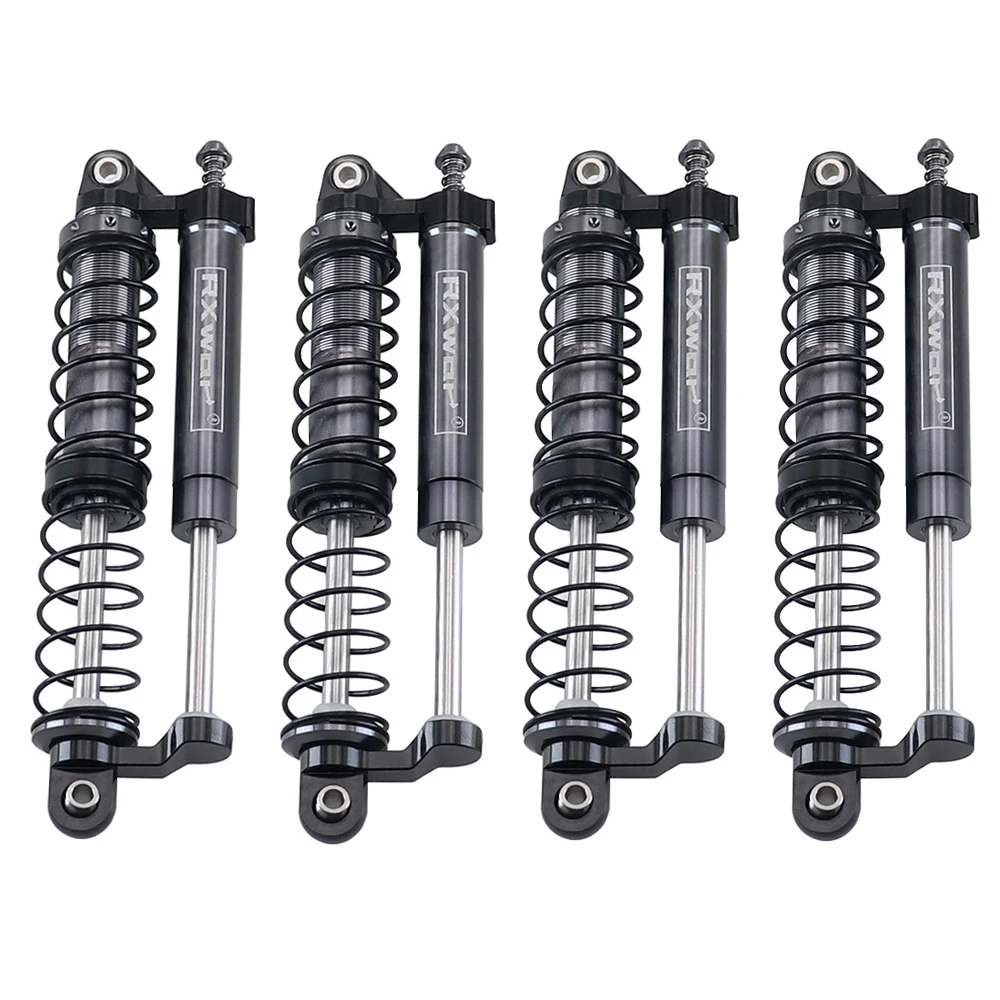 Einstellbare Öl L = 105mm Metall Unterdruck Stoßdämpfer Doppel Dämpfer Für 1/8 Rc Crawler Auto Meijiaxin H8h Yikong CROSSRS – Detail 11