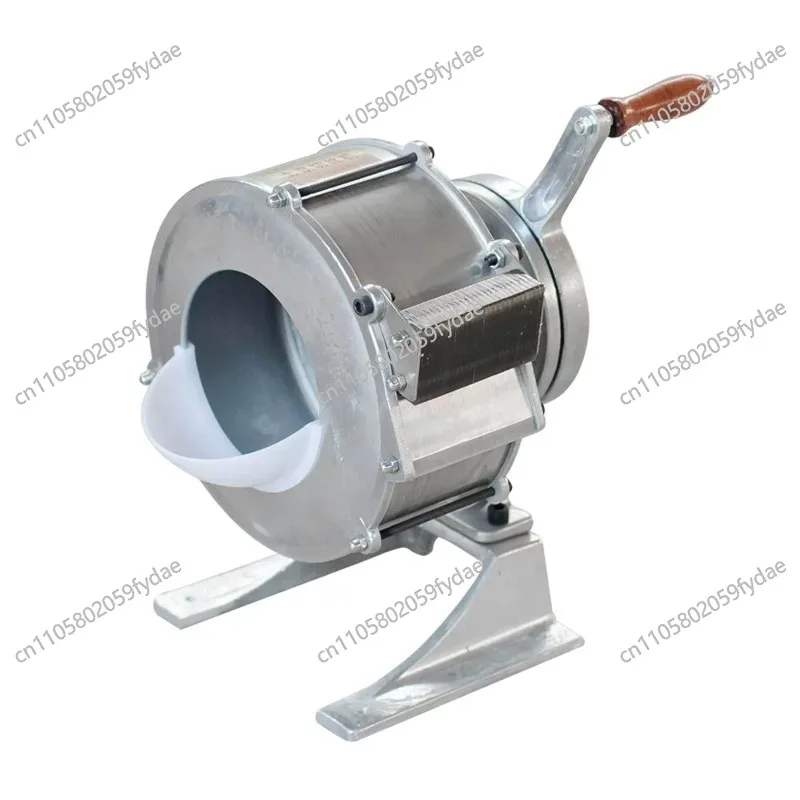 Small Manual Vegetable Cutter for Fruits Vegetables for Cucumber Potato Chips Slicer Engine Motor Included for Small Flour Mills