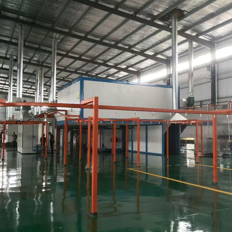 Customizable Auto Brake Pads Production Line Powder Coating Metal Painting Machinery Featuring PLC Pump Motor for Iron Brake