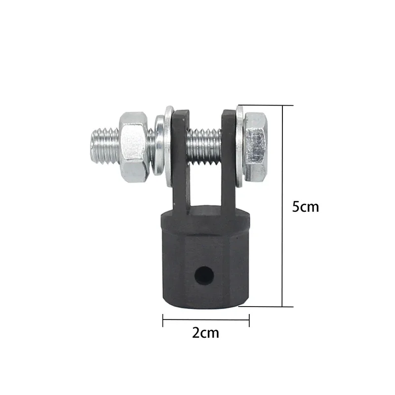 1/2 Inch Scissor Jacks Adaptor Drive Impact Wrench Adapter Tool Jack Shear Chrome Vanadium Steel Adapter Steel Ball Joint Rod