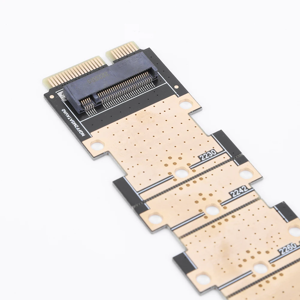 Carte convertisseur M.2 NGFF vers MSATA, adaptateur clé B, SSD vers Mini SATA, pour ordinateur portable et de bureau