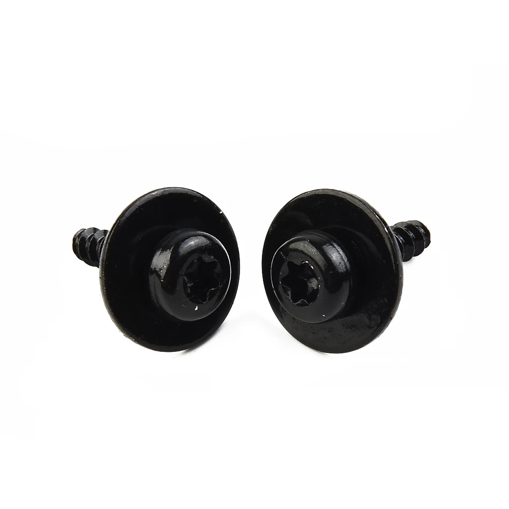 Under Engine Screw Bolt 10pcs 20mm Black Easy Installation High Quality High Reliability Shield Direct Replacement