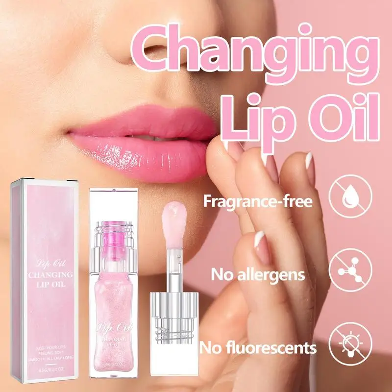 

Moisturizing Plumping Lip Oil PH Lip Oil Mirror Dyeing Lip Gloss Moisturizer Liquid Crystal Jelly Lip Glaze Korean Lip Tintt