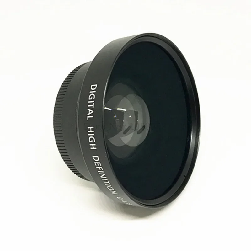 58mm 55mm 52mm 49mm 46mm 43mm High Resolution Deluxe Digital Lenses Adapter Wide Angle Lens Converter for DSLR Camera