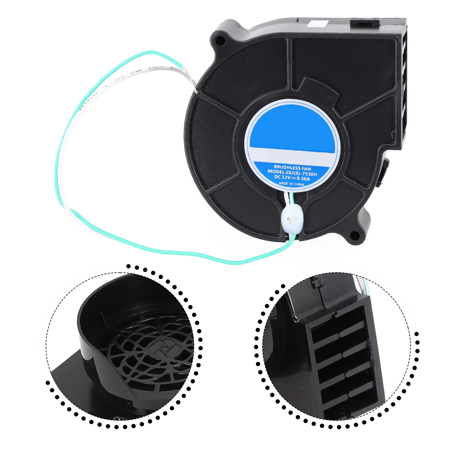 DC Brushless Fan Blower Replacement Air Blower For Outdoor Holiday Yard Christmas Halloween Inflatables Decorations Cooling Fan