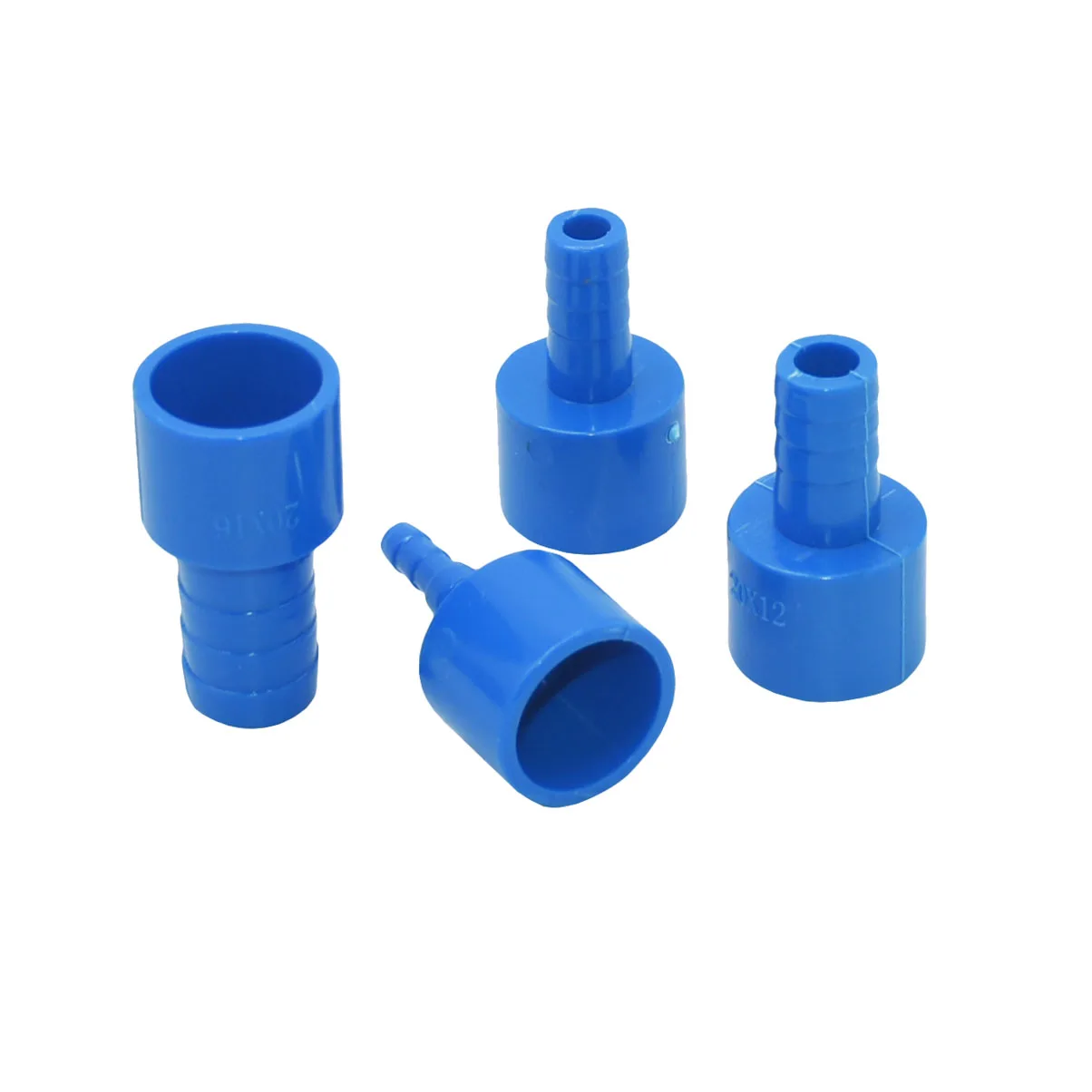 ID 20mm 1/2 Thread To 8/10/12/16mm PVC Hose Barb Connector Garden Hose Barb Coupler Fitting Farm Irrigation PE Pipe Joint