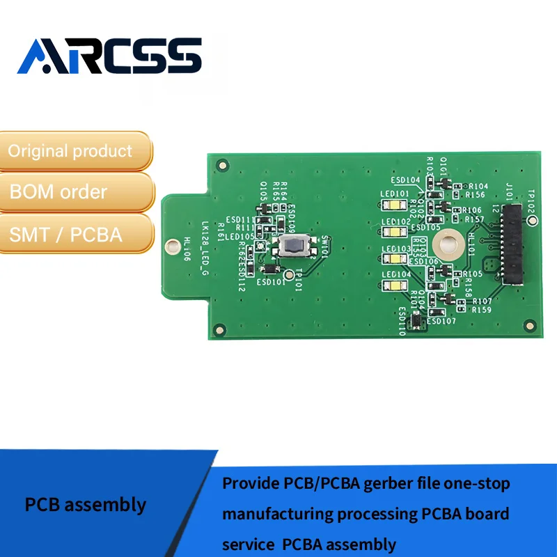 Provide PCB/PCBA gerber file one-stop manufacturing processing PCBA board service  PCBA assembly