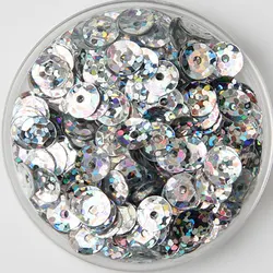 3mm/4mm/5mm/6mm/sequins concave round loose sequins crafts sequins sewing clothing decoration DIY accessories sequins 10g/20g/50