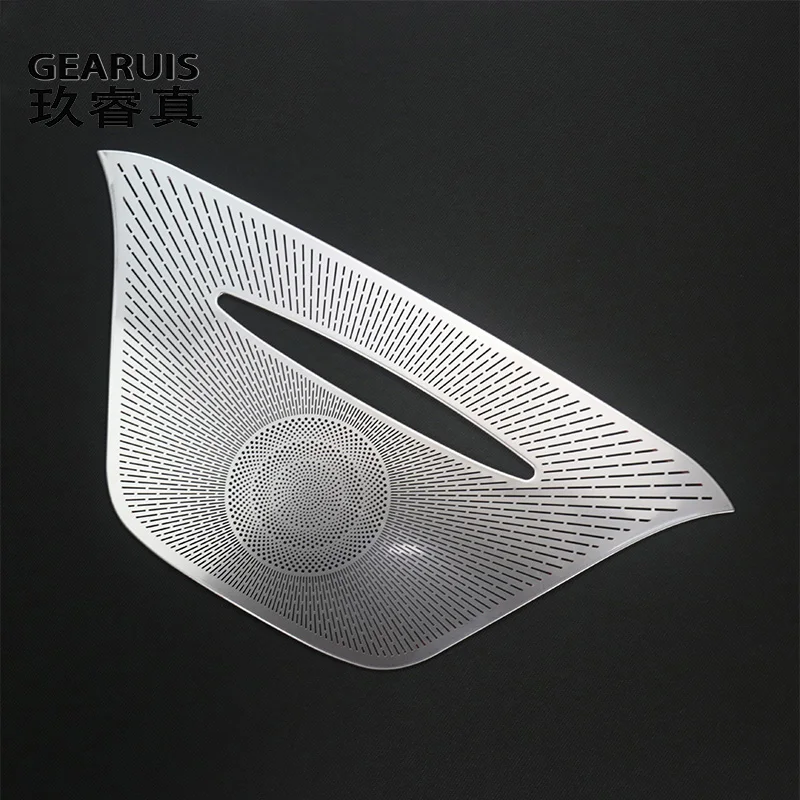 For Mercedes Benz A GLA CLA Class W176 X156 C117 Car Interior Audio Speaker Dashboard Loudspeaker decoration Cover Sticker Trim