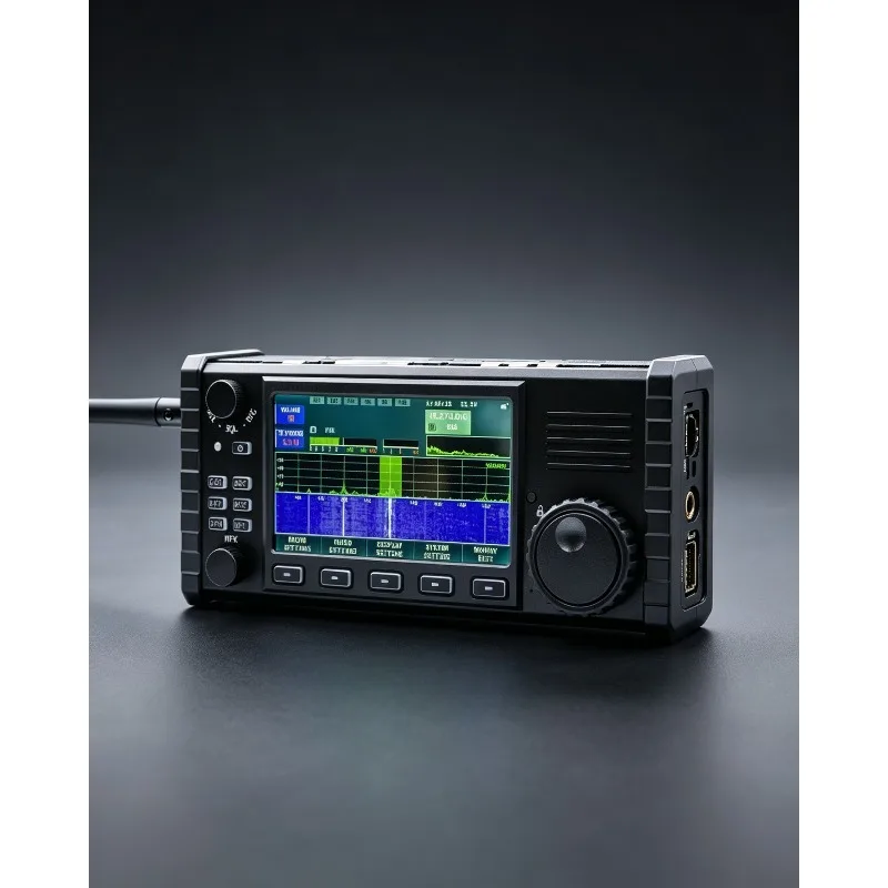 50MHz All‑Mode Portable SDR Shortwave Transceiver With Built‑In Automatic Antenna Tuner