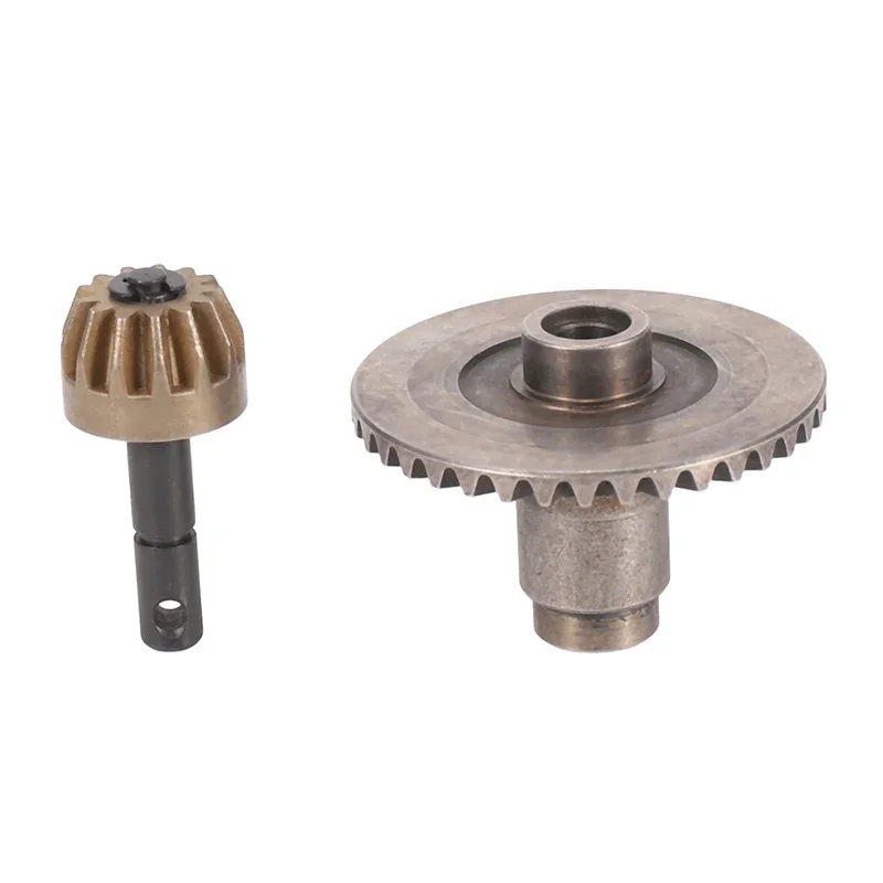 2pcs Front Rear Axle Steel Drive Gear Ring Pinion Gear Set 13t 38t For Axial SCX10 Wraith RR10 AR60 Axle 1/10 RC Crawler Car