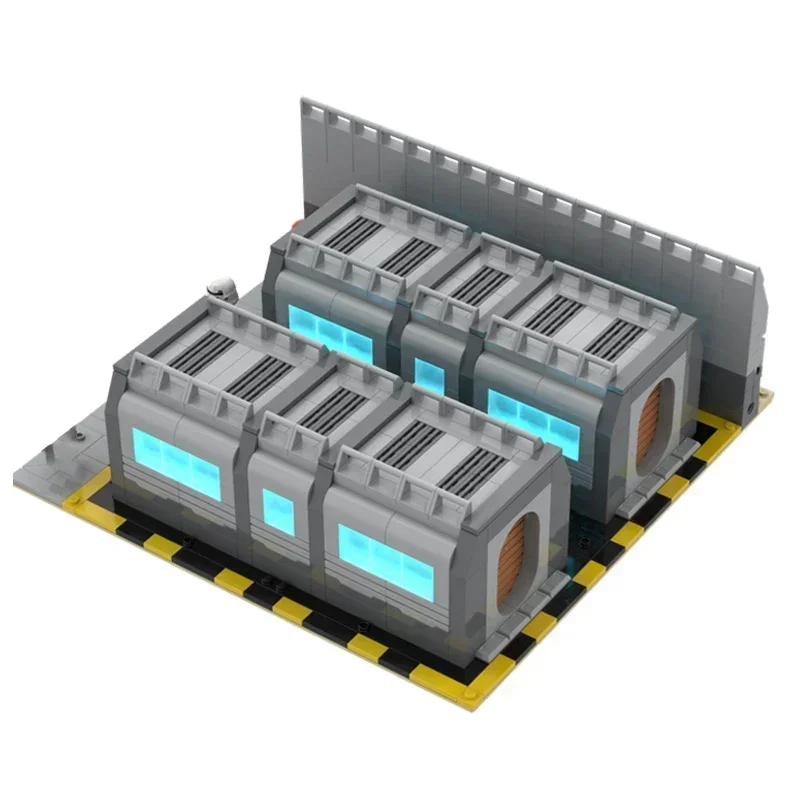 Moc Gebäude BricksBase Training Krankenhaus Center Kits Star Film Modell Technologie Block Film Szenen Spielzeug DIY Montage Geschenk