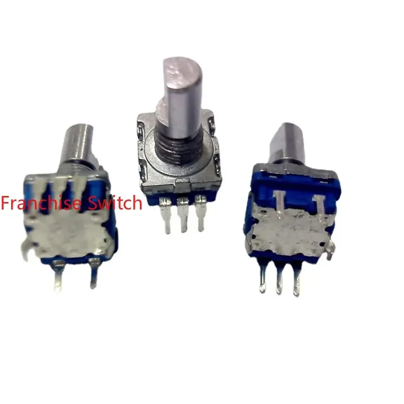 

10PCS EC11 ENCODER DIGITAL 20 POSITION WITH SWITCH SHAFT LENGTH 15MM Car Navigation Encoder