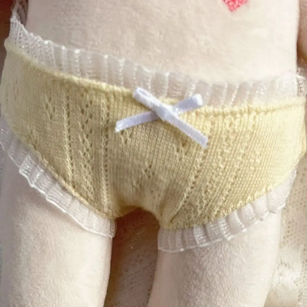 Fashion Clothes Underwear Panties 15cm Cotton Dolls Underpant Knickers for 1/11 ob11 Dolls for 1/12bjd Doll Clothing Accessories