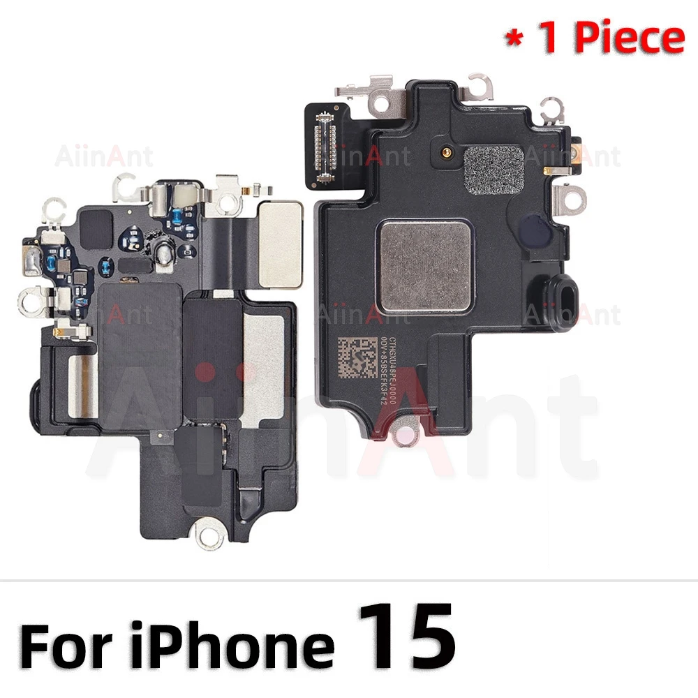 AiinAnt Origina Phone Front Proximity Sensor Sound Earpiece Ear Speaker Flex Cable For iPhone 13 14 15 Pro Max 6 6s Plus