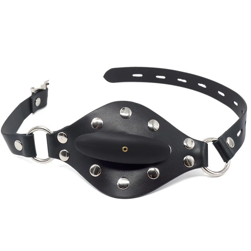 BDSM Locking Head Strap for Latex Butterfly Inflatable Gag, Mouth Plug Ball, Bondage Restraints Toys, Adult Sex Games view 4