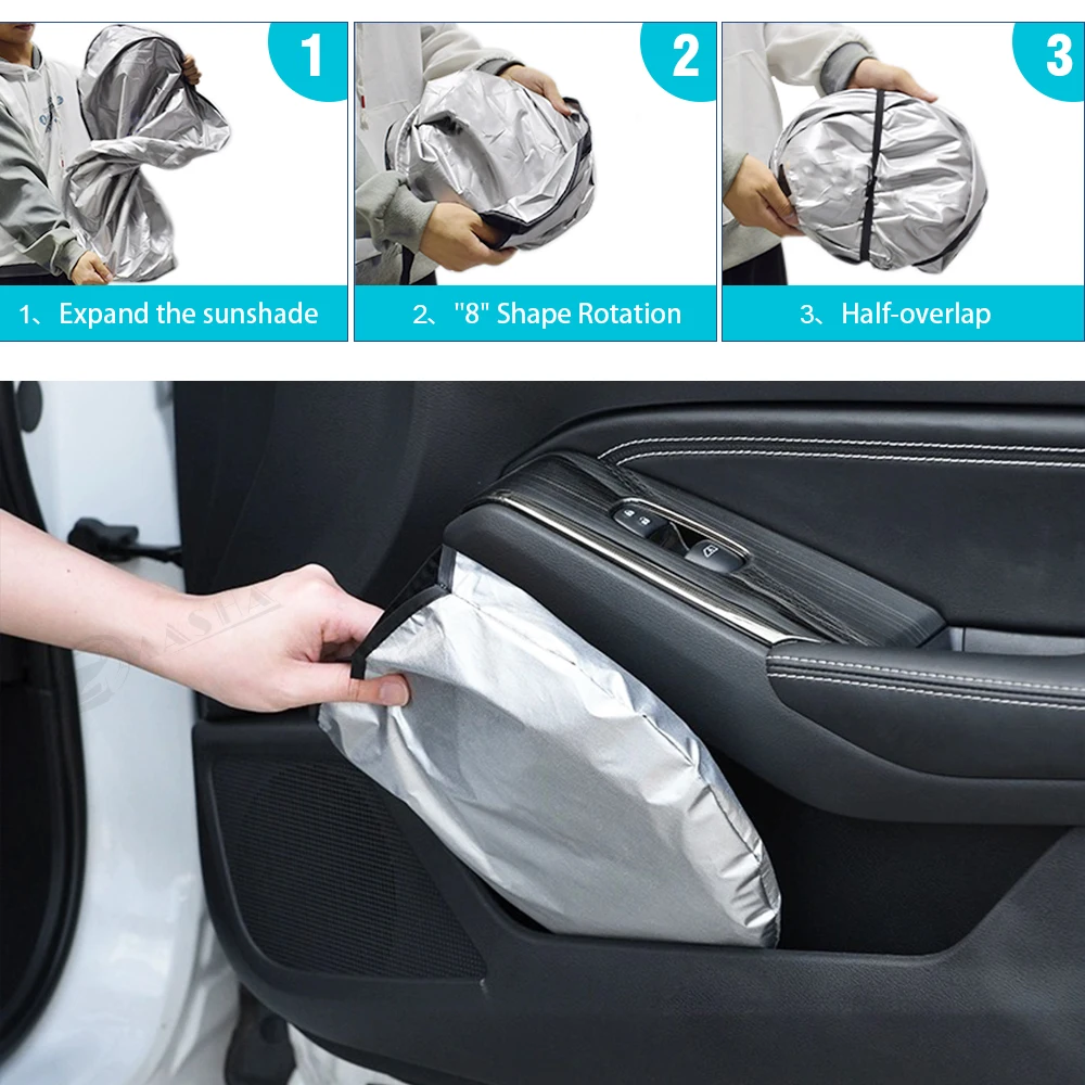 Parasol Reflector para parabrisas de coche, accesorio de protección para el Interior del coche, para BYD SEAL EV 2022, 2023, 2024