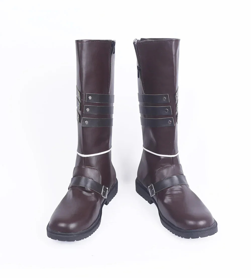 God Eater 2 Rage Burst: Julius Visconti Cosplay Boots, Custom Made for a Perfect Fit