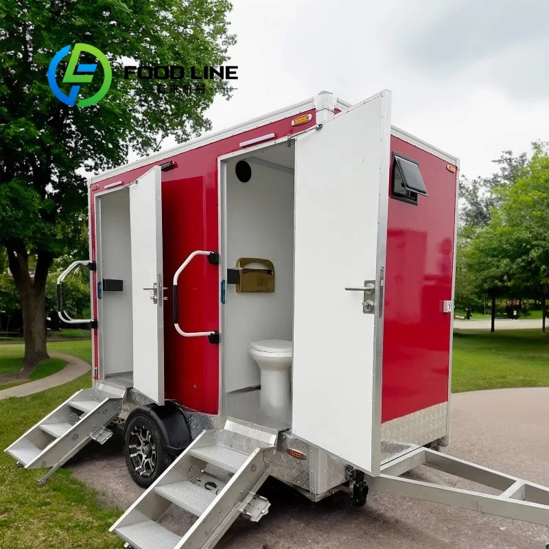 

Top Fashion Portable Camping Toilet for Events and Travel Mobile Bathroom Shower Made in China for Trailers