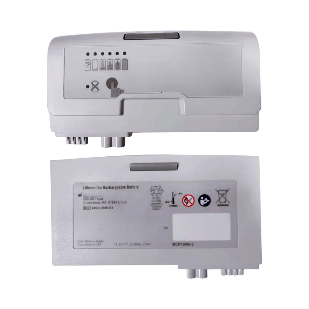 72Wh/6450mAh 8000-0580-01 For ZOLL Genuine Propaq MD/X Defibrillator SurePower II Battery