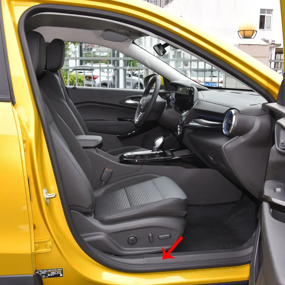 For Chevrolet Trax Seeker 2022 2023 2024+ Inner Door Sill Scuff Plate Pedal Panel Cover Frame Threshold Strip Accessories